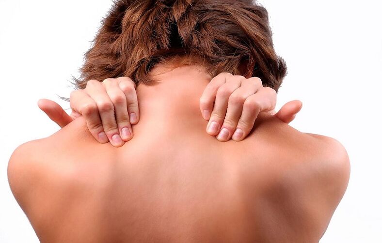 dolor con osteocondrosis cervical